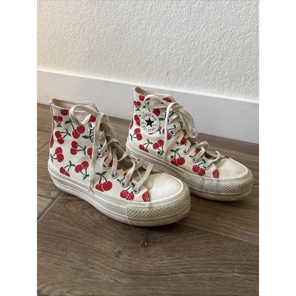 Converse Shoes - Converse Chuck Taylor AS Platform Cherries Shoe, Size 5 Women's